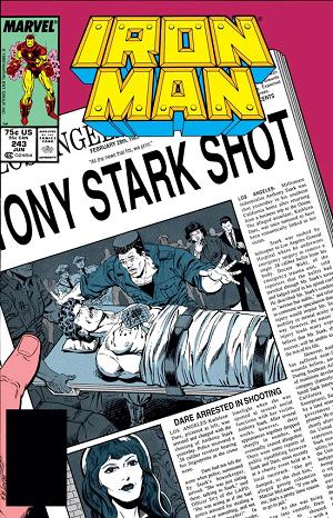 Iron Man #243  cover