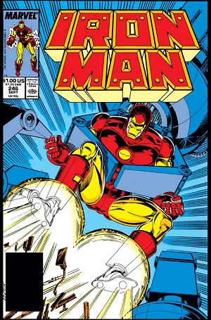 Iron Man #246 cover