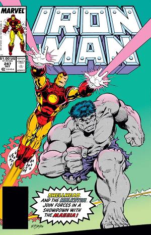 Iron Man #247 cover