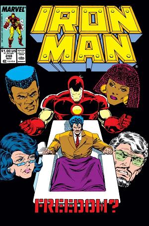 Iron Man #248 cover