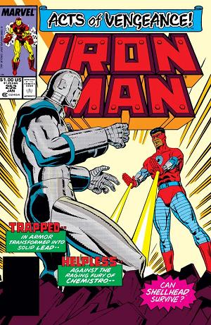 Iron Man #252  cover