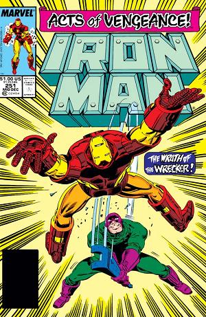 Iron Man #251  cover