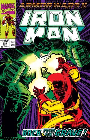 Iron Man #259  cover