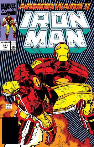 Iron Man #261  cover