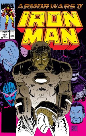 Iron Man #262  cover