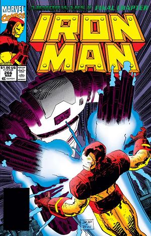 Iron Man #266  cover