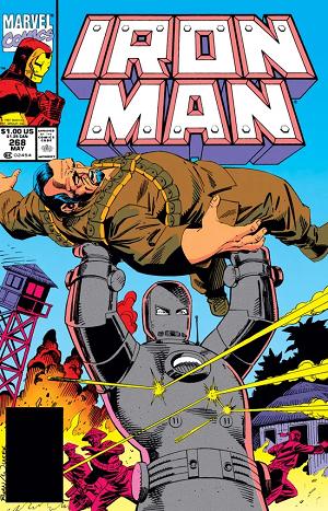 Iron Man #268  cover