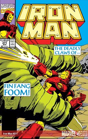 Iron Man #271  cover