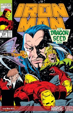 Iron Man #272  cover