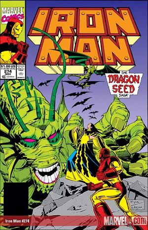 Iron Man #274  cover