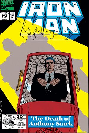 Iron Man #284 cover