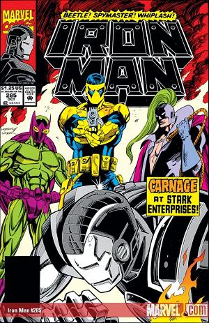 Iron Man #285 cover