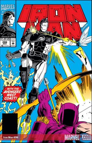 Iron Man #286 cover