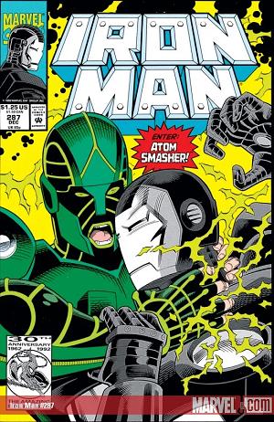 Iron Man #287 cover