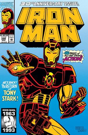 Iron Man #290 cover