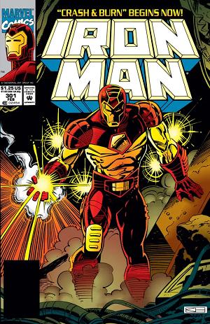 Iron Man #301 cover