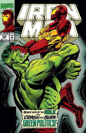 Iron Man #305 cover
