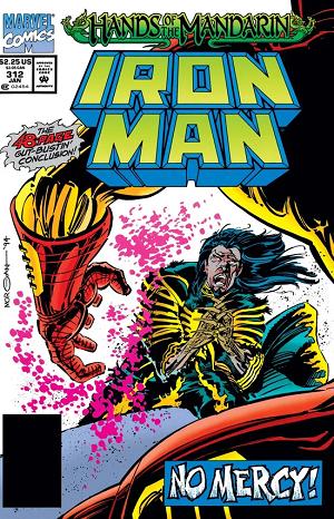 Iron Man #312 cover