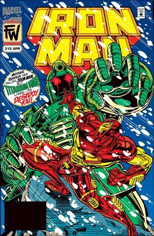 Iron Man #315 cover