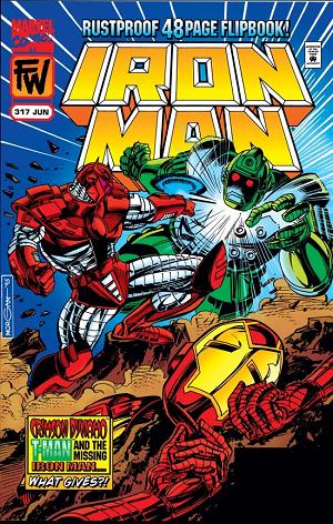 Iron Man #317 cover