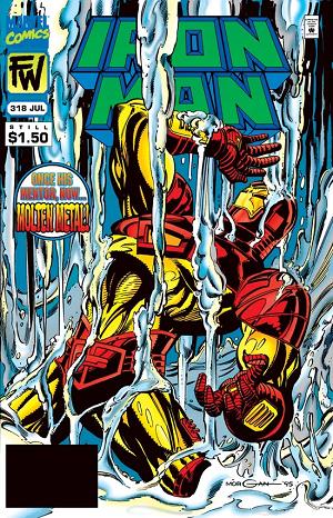 Iron Man #318 cover