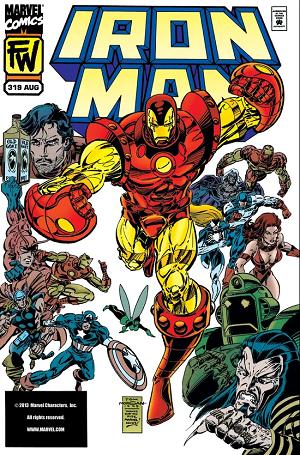 Iron Man #319 cover