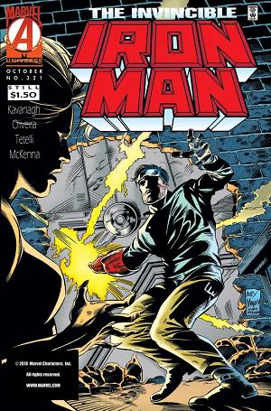 Iron Man #321 cover