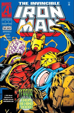 Iron Man #322 cover