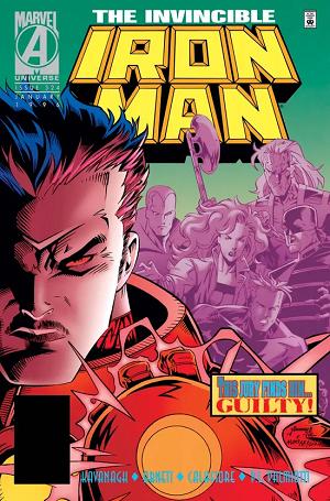 Iron Man #324 cover