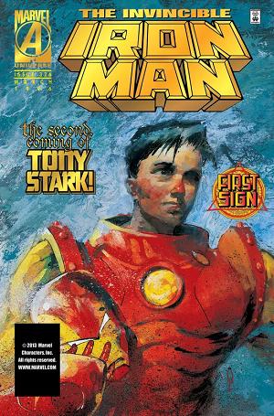 Iron Man #326 cover