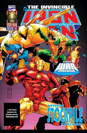 Iron Man #330 cover