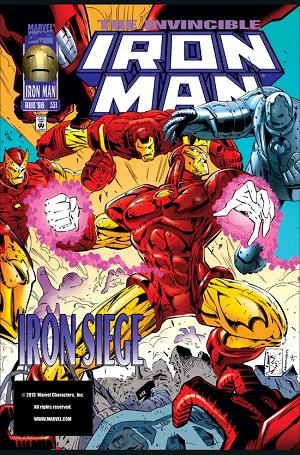 Iron Man #331 cover