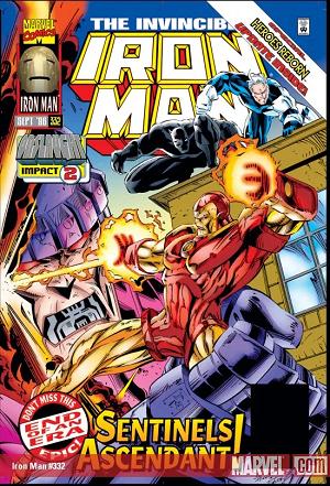 Iron Man #332 cover