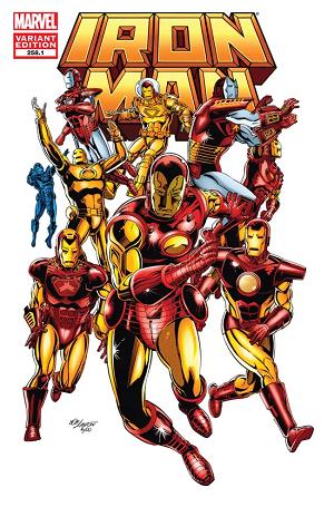 Iron Man #258.1 Layton Variant cover