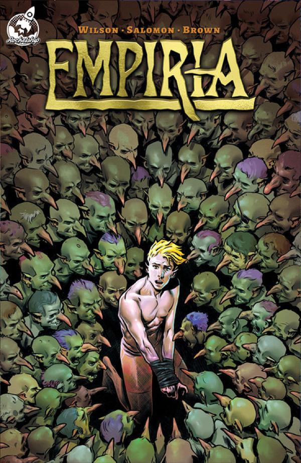 Empiria #6 cover by Jacques Salmon