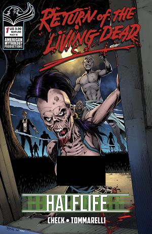 Return Living Dead Halflife #1 CVR H CVR H ROY ALLAN MARTINEZ CENTURY LIMITED cover