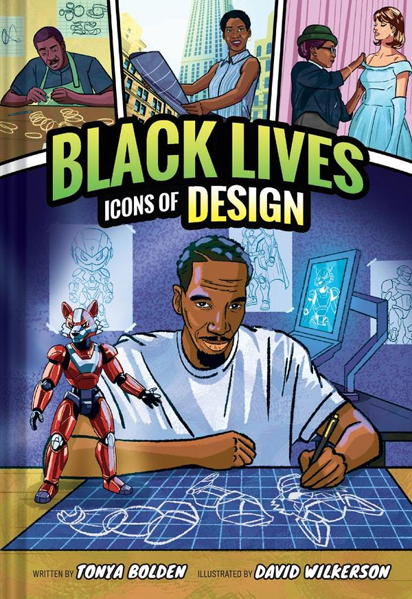 Black Lives HC Vol 02 Icons Of Design cover by David Wilkerson