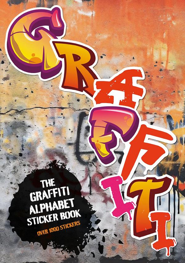 Graffiti Alphabet Sticker Book TP cover by Luke Herriott