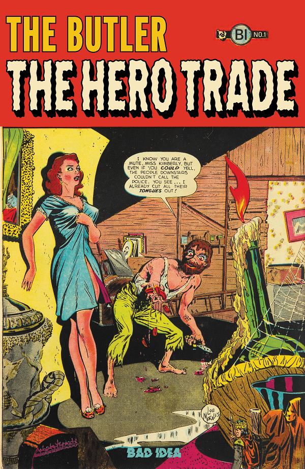 Hero Trade The Butler #1 variant cover by Lou Morales