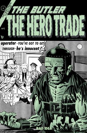 Hero Trade The Butler #1 CVR G (ONE SHOT) CVR G STEVE DITKO GLOW-IN-THE-DARK OLD MASTERS cover