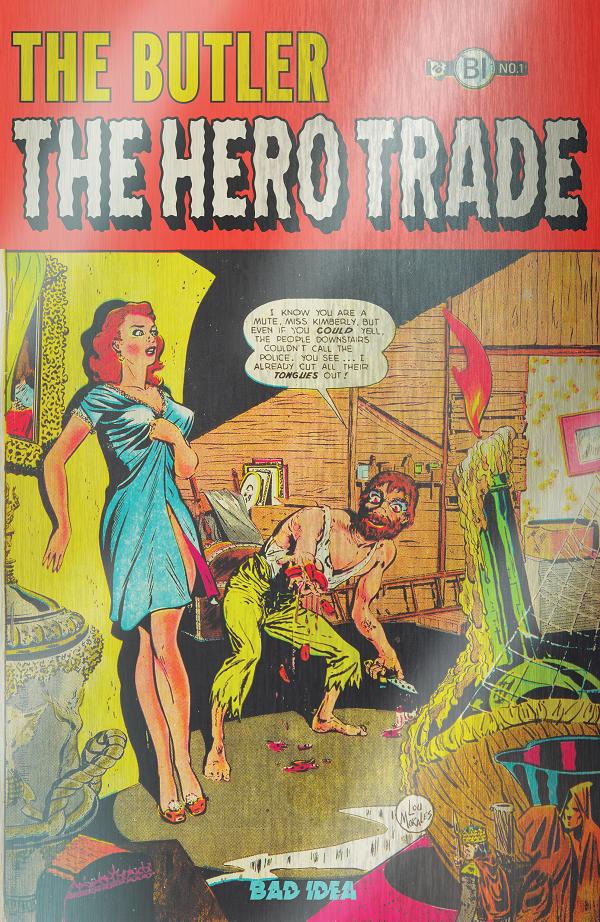 Hero Trade The Butler #1 variant cover by Lou Morales