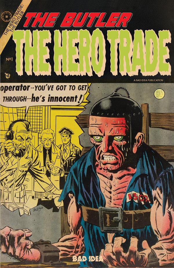 Hero Trade The Butler #1 variant cover by Steve Ditko