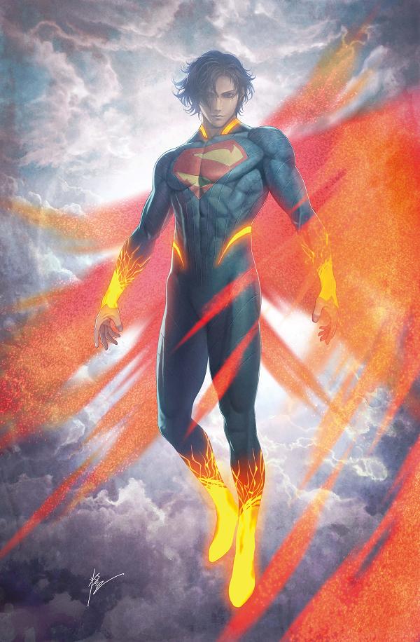 Absolute Superman #27 variant cover by Homare