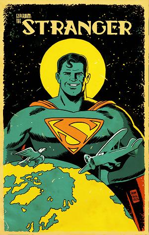 Superman The Stranger #5 CVR C (OF 6) CVR C FRANCESCO FRANCAVILLA cover