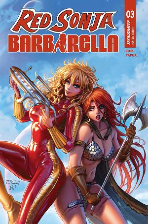 Red Sonja Barbarella #3 CVR B CVR B COLLETTE TURNER cover