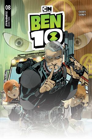 Ben 10 #8 CVR N CVR N INC 1:50 DUNCAN ROULEAU SIGNED BY DUNCAN ROULEAU cover