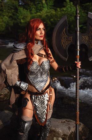 Red Sonja Barbarella #3 CVR I CVR I INC 1:10 COSPLAY IVY RED SONJA VIRGIN cover