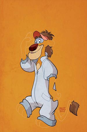 Talespin #6 CVR F CVR F INC 1:5 CARLO LAURO COLOR BLEED VIRGIN cover