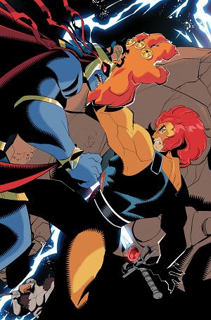Thundercats 85 #1 CVR M CVR M INC 1:20 GEORGE KAMBADAIS VIRGIN cover