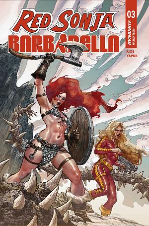 Red Sonja Barbarella #3 CVR C CVR C DIEGO YAPUR cover